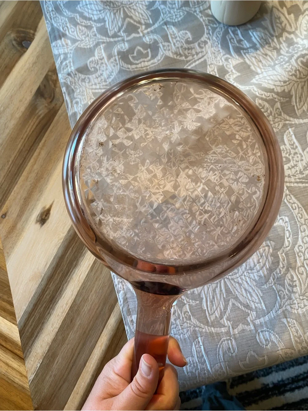 VTG Corning VISIONS AMBER Brown Glass 7